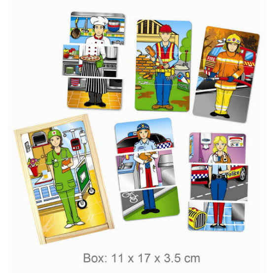 Profession Match Puzzle