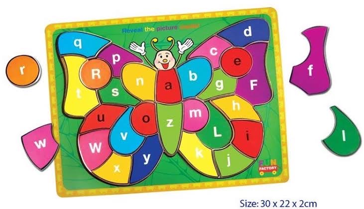 Raised Butterfly puzzle