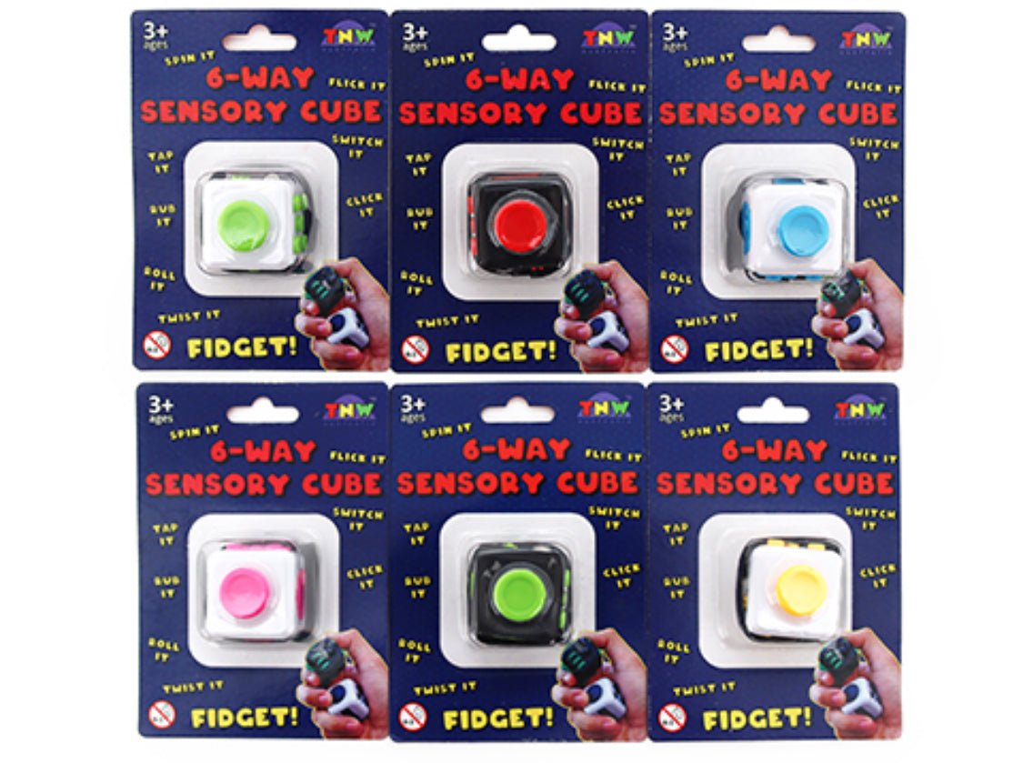 6-way sensory cube