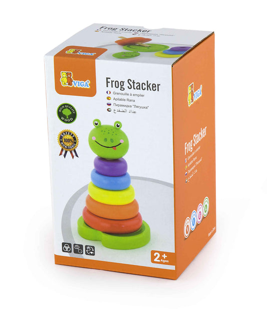 Frog Stacker Toy