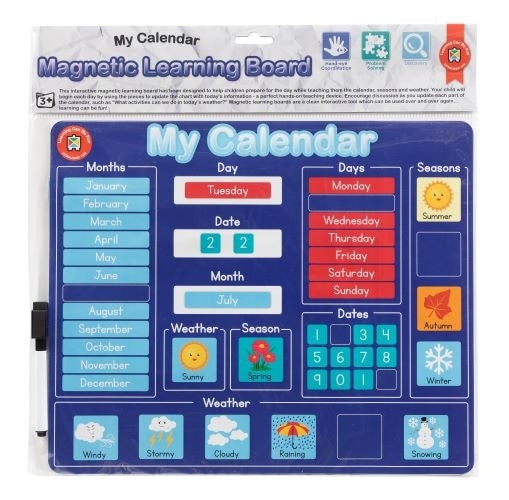 Magnetic calendar
