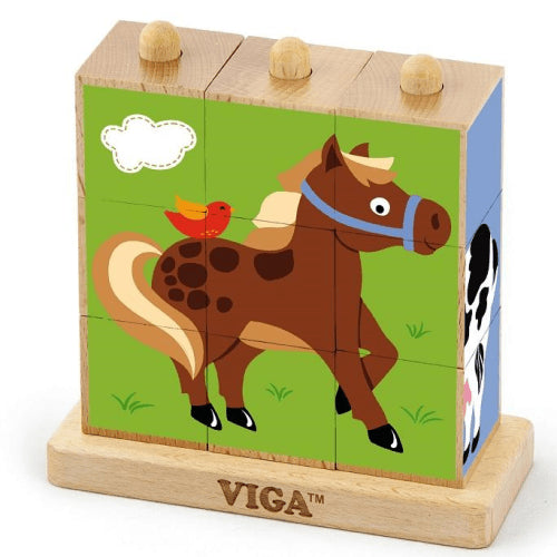 Stacking Cube Puzzle