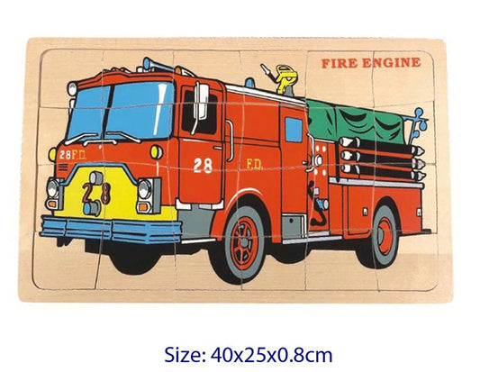 Fire engine puzzle