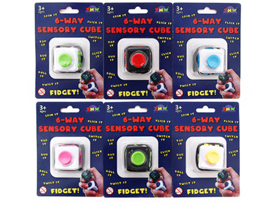 6-way sensory cube